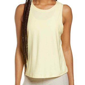 Beyond Yoga Balanced Muscle Tank - LIMONCELLO YELLOW SOLID - Small